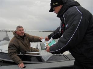 Cursussen controle aan politie en hengelsportcontroleurs