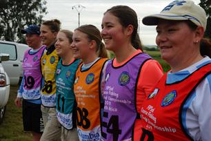 Dames houden zicht op podium op WK Zoet