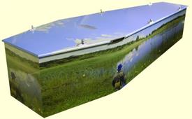 Doodskist vissenprint