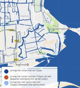 Extra water in de VISpas