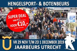 Het programma en super deal van de Hengelsport- en Botenbeurs 2019