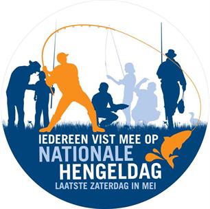 Iedereen viste mee op Nationale Hengeldag (foto's)