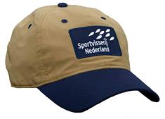 Kaki-donkerblauwe Sportvisserij Nederland cap