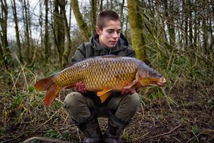 Karpervissen: pinda power