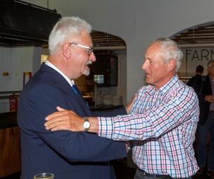 Kees Schotanus neemt afscheid van Sportvisserij Midwest Nederland