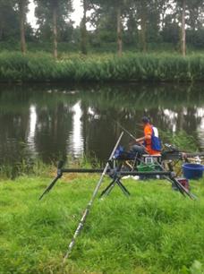 Loting tweede wedstrijddag Europees Kampioenschap Zoetwatervissen