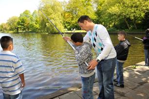 Opmars hengelsport in onderwijs
