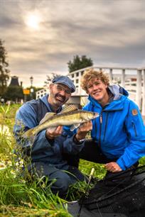 Pennen op snoekbaars in VIS TV (video)
