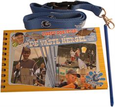 Stekkieset: Keycord met hakensteker + Boekje 'Vissen doe je zo! De vaste hengel'