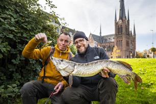 swimbait vs spinner in VISblad TV (video)