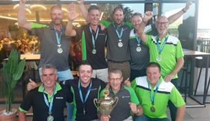 Team Maver Zammataro wereldkampioen dobbervissen clubteams!