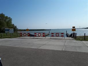 Trailerhelling 'De Banaan' afgesloten