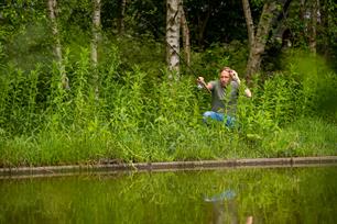VISblad TV: oppervlaktevissen op parkwater (video)