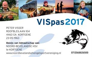 VISpas 2017 licht in de plus
