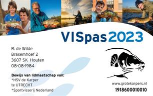 VISpas 2023 komt eraan