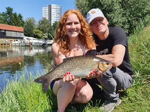 Vissen met Superr Opa