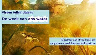 Vissen tellen tijdens de Week van Ons Water