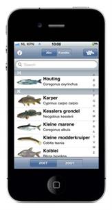 Vissengids bij vissen tellen