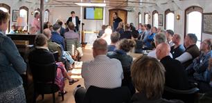 Vissennetwerk over vismigratie en de Kier in het Haringvliet