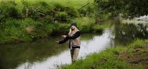 Vliegvissen - girlpower aan de Geul