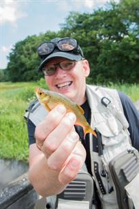 Vliegvissen: struinen langs de Drentse beken