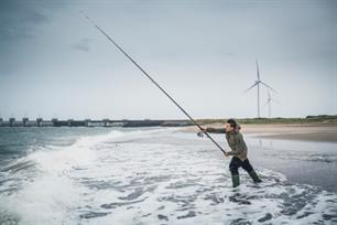 Zeevissen: Gladde haai vanaf het strand