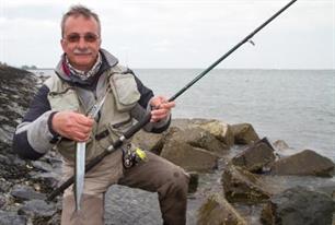 Zeevissen - met zalm op zilveren snavels