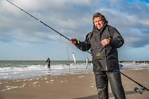 Zeevissen: strandvissen met Ruud van Noord