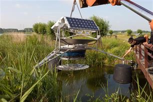 Zonne-energie voor een gezonde visstand